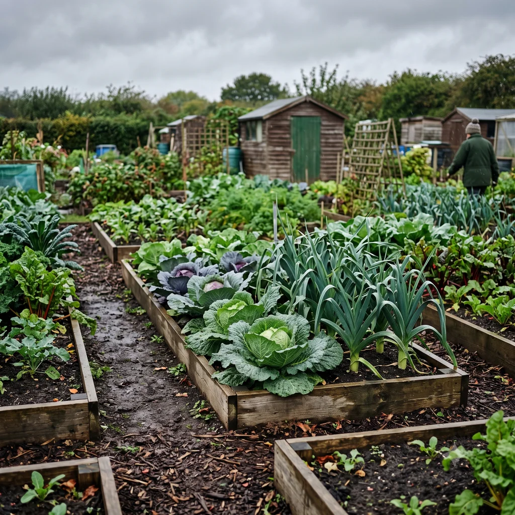 A temperate maritime growing environment