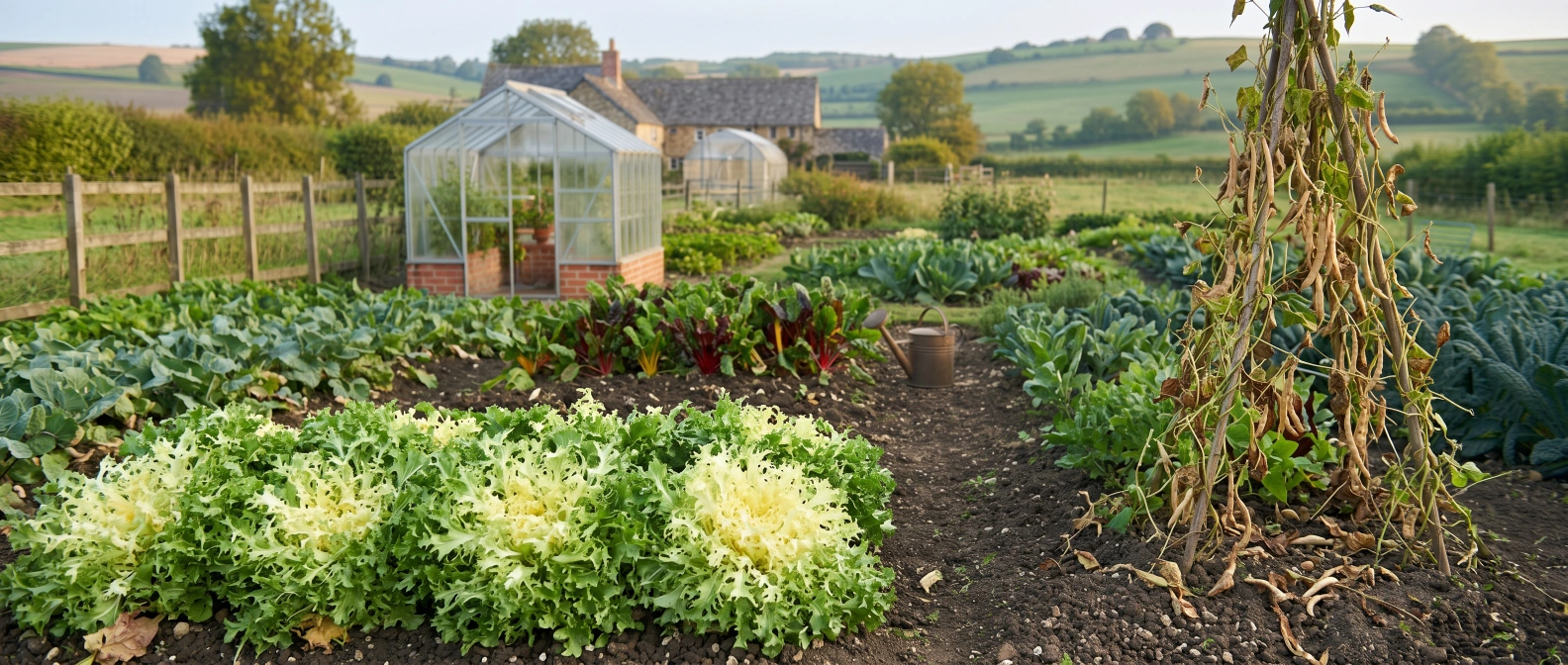 Endive plants